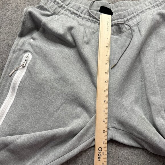 Nikes joggers Gray Cotton blend Women's L/XL, 26" Zip Pocket 931828🩶 - Picture 11 of 11